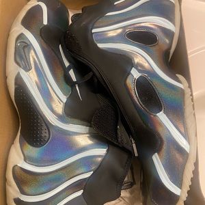 Mens Nike Air Flightposite 1 Black Topaz Mist. Size 10.5